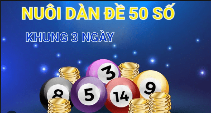 Dàn đề 50 số khung 3 ngày là phương pháp chọn 50 con số để đánh đề trong vòng 3 ngày liên tiếp