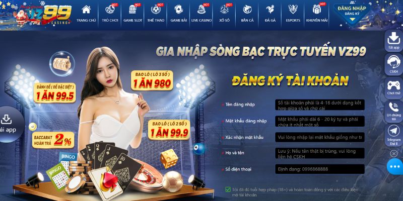 Tại sao nên sử dụng link chính thức của nhà cái VZ99